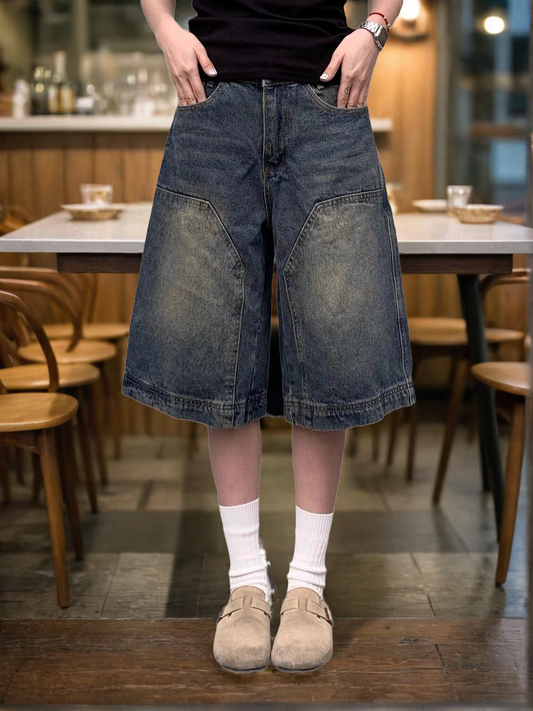 バギーショーツ デニムパンツ TK0132