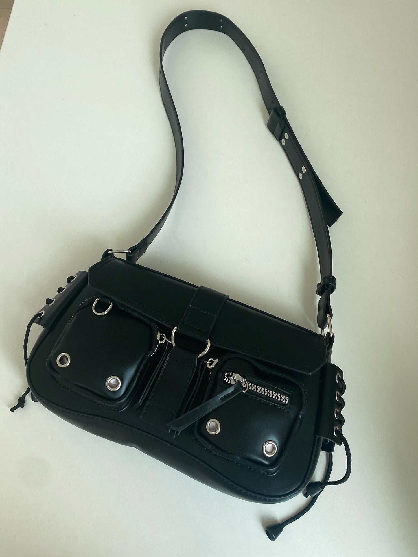 「yakko.ft2」バイクスタイル 斜め掛けバッグ BB003