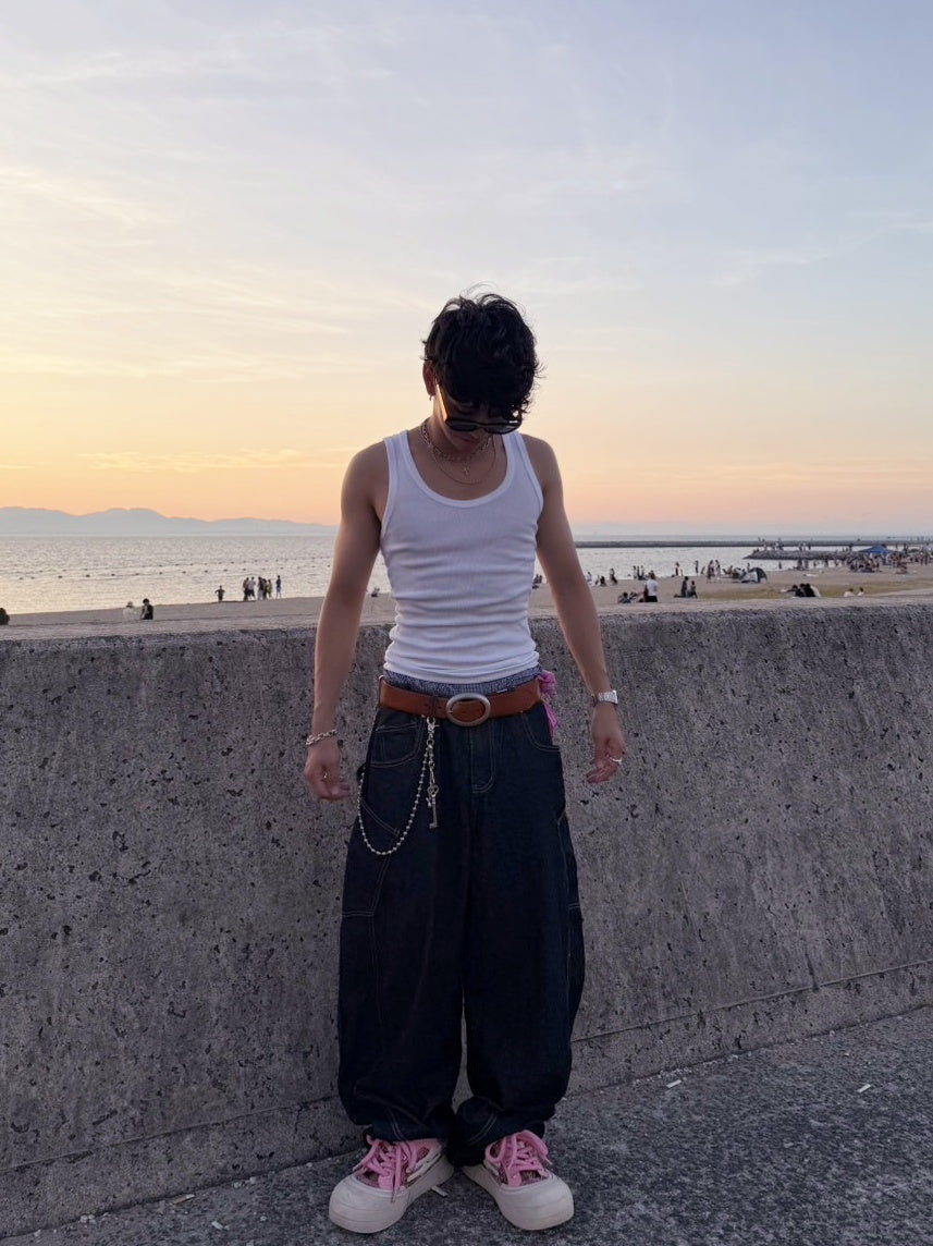「1oyv_yqo3」バルーンデニムパンツ TK0071