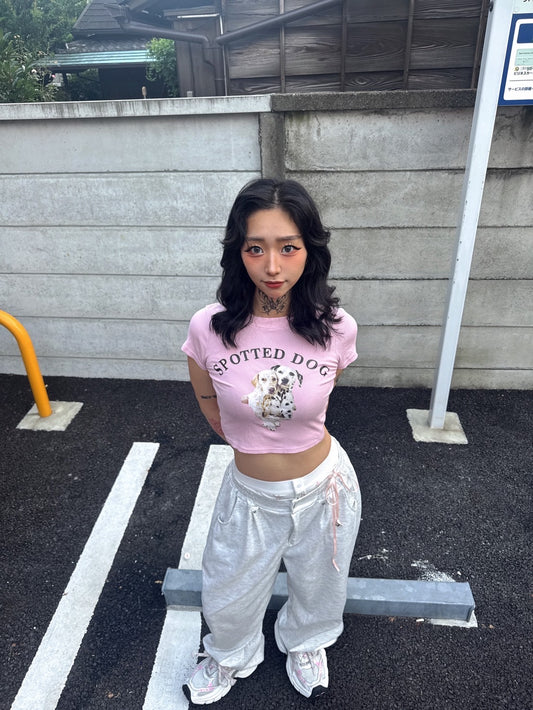 「23cnr」ワイドスウェットパンツ TK0075