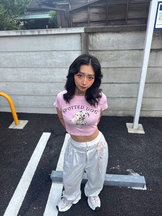 「23cnr」ワイドスウェットパンツ TK0075