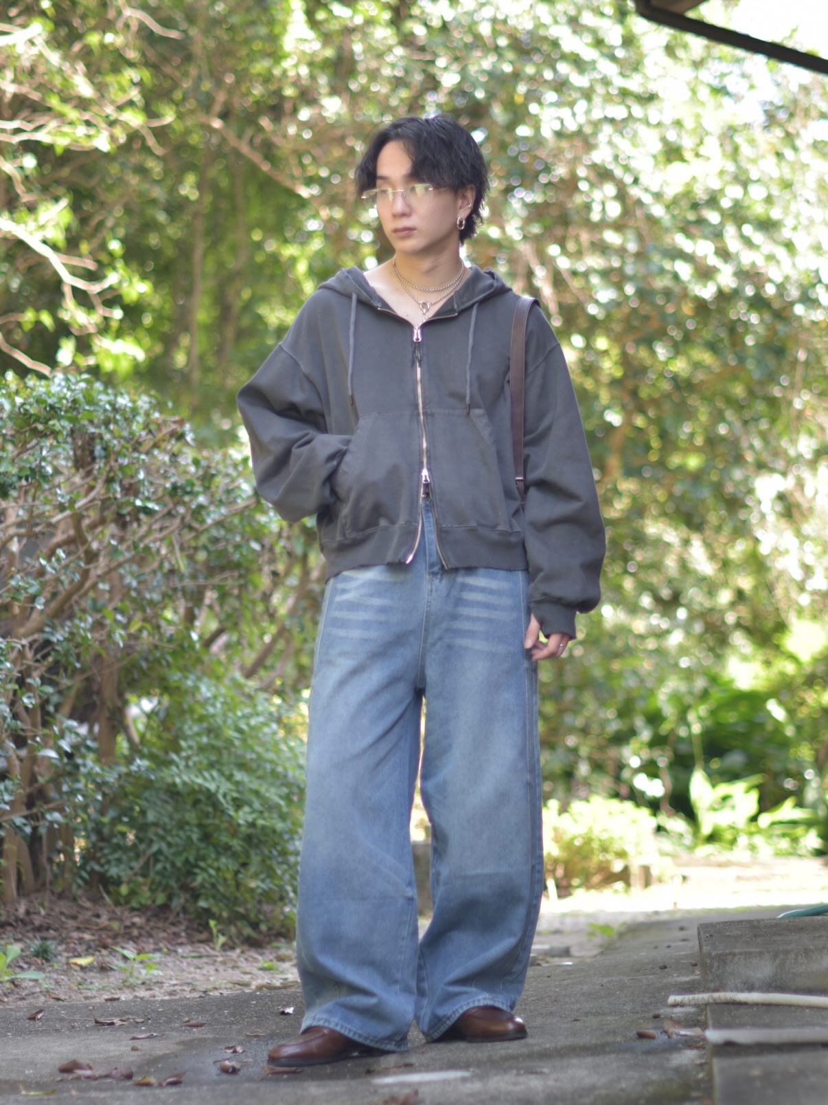 「kumagai」ワイドシェイプデニムパンツ TK0240