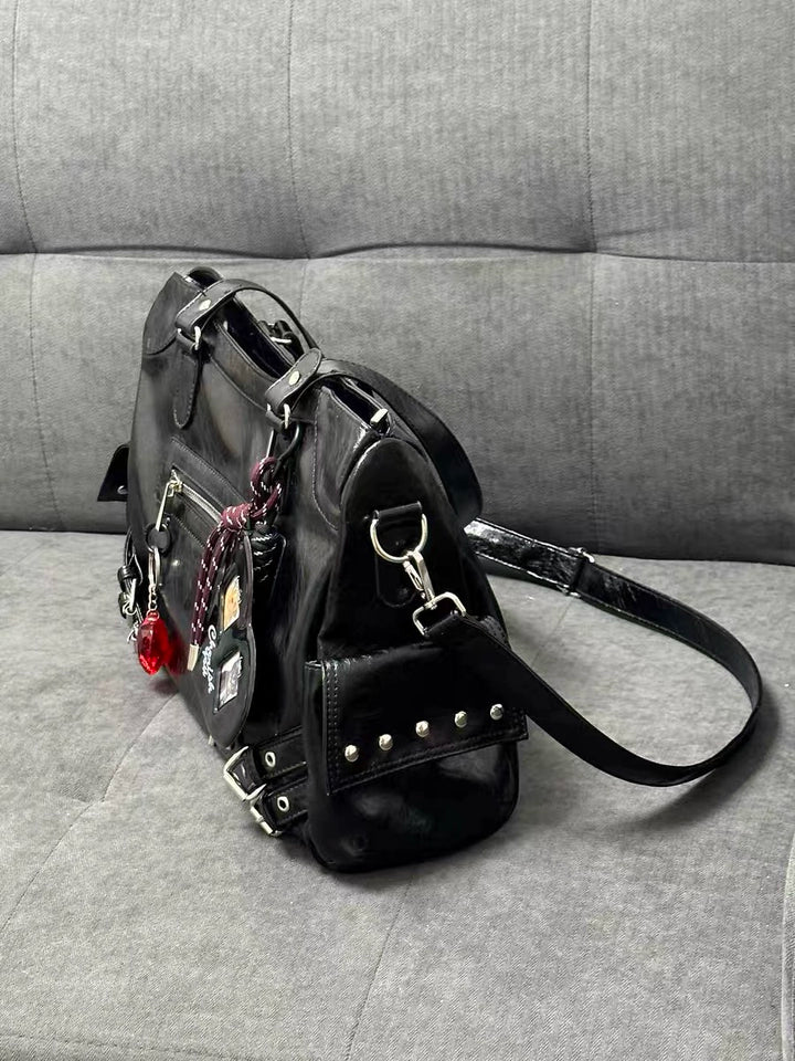 アンティークスタッズトートバッグ BB033