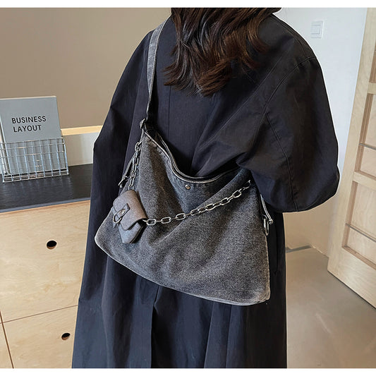 デニム キャンバストートバッグ BB028