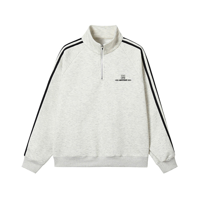 ハーフハイネックジップジャケット TK0283