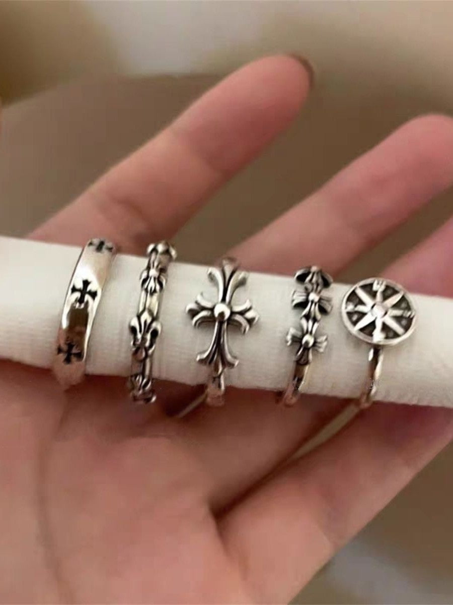 5点セット」レトロデザイン リング SP0020 – TAKUTAKU