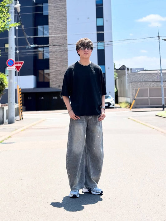 「FA」ペイントカットデニムパンツ TK0094