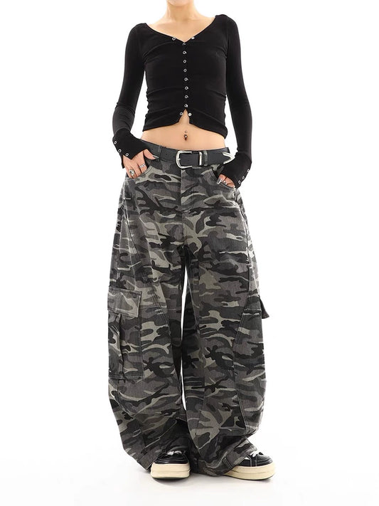 カモ柄フィールドパンツ TK0072