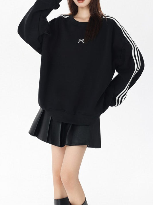 ストライプスウェットシャツ TK0089