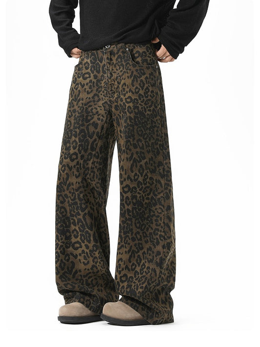 「万能パンツ/每年大人気」レオパードバルーンパンツ TK0153