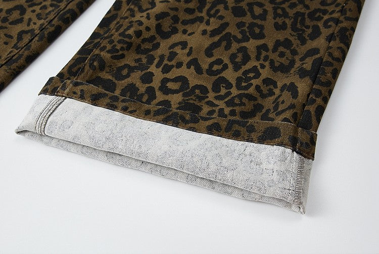 「万能パンツ/每年大人気」レオパードバルーンパンツ TK0153