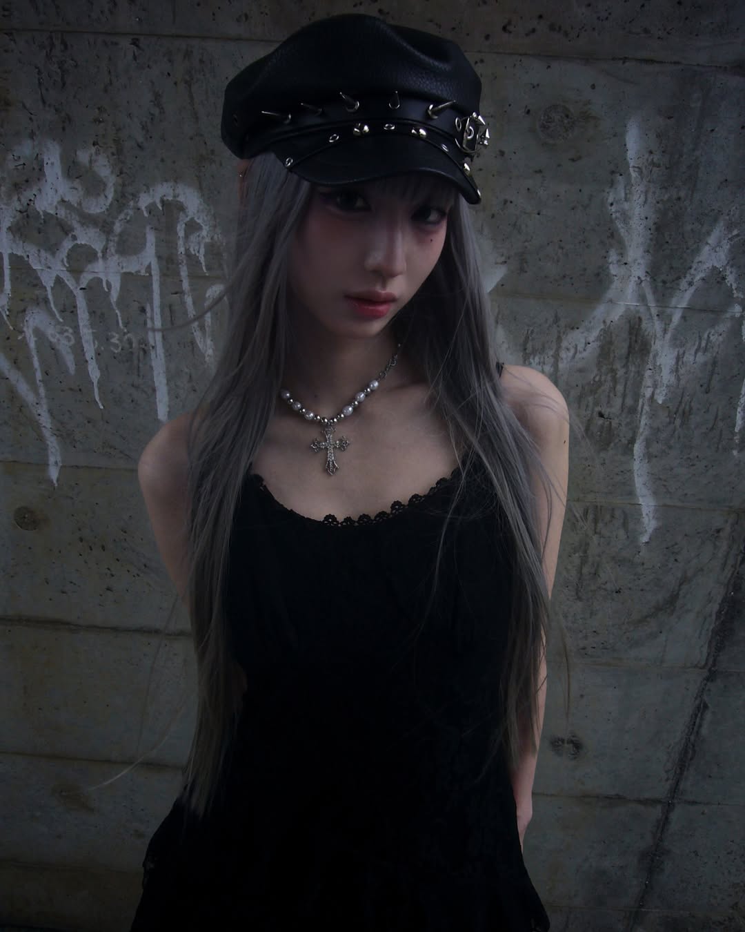 「sora」アシンメトリーキャミソールワンピース TK0173