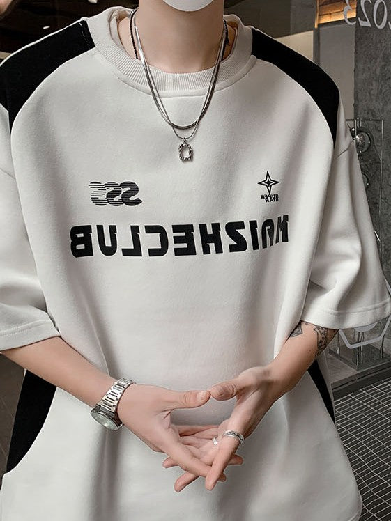 「2025夏」オーバーサイズカラーTシャツ TK0181