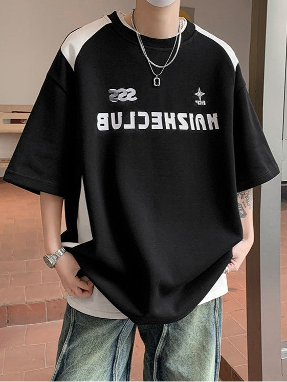 「2025夏」オーバーサイズカラーTシャツ TK0181