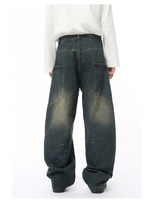 カーブポケットデニムパンツ TK0366