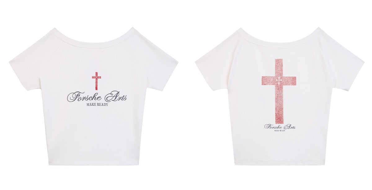 2WAY ワンショルダーTシャツ TK0415