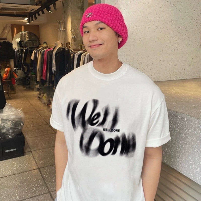 アメリカンロゴプリントTシャツ ZB066