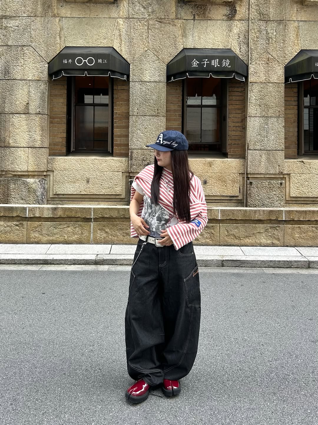 「kumagai」 バルーンデニムパンツ TK0071