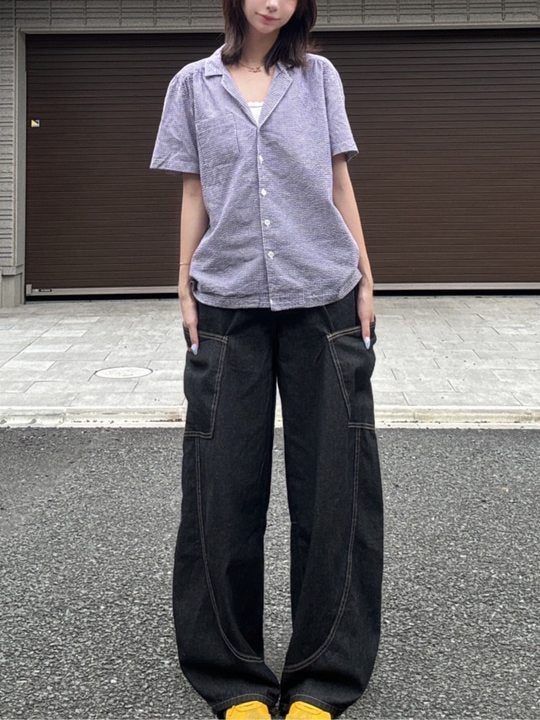 「x._.1325」 バルーンデニムパンツ TK0071
