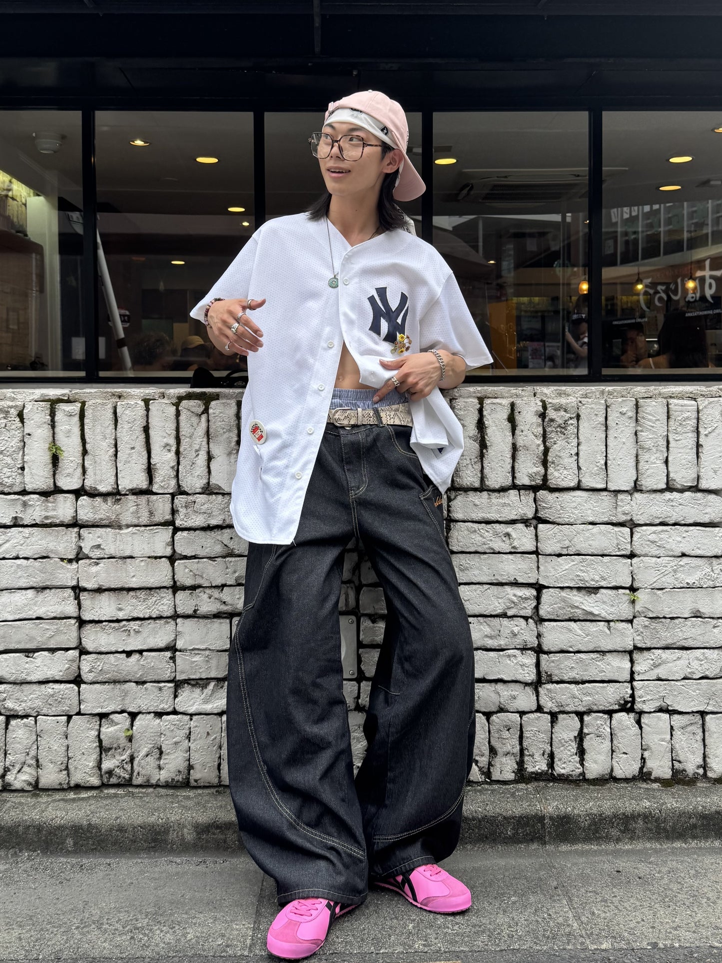 「y_t0_o_」 バルーンデニムパンツ TK0071