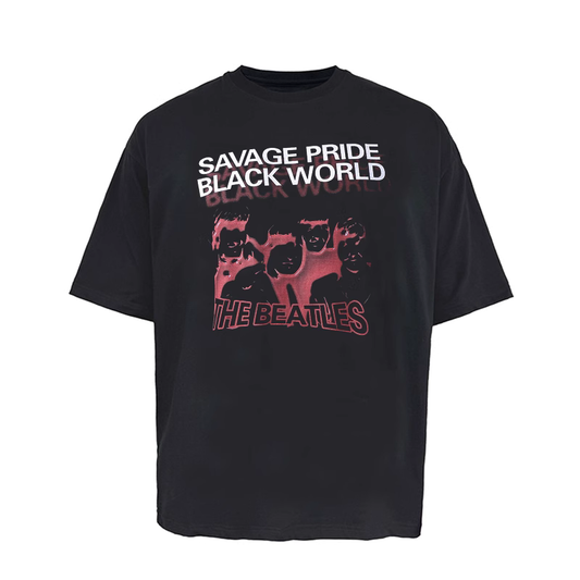 ビートルズ風プリントTシャツ TK0100