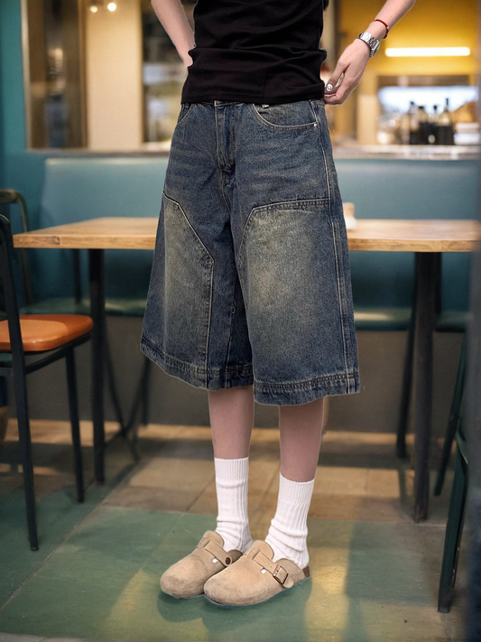 バギーショーツ デニムパンツ TK0132