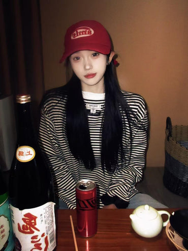 タグボーダーロングTシャツ TK0282