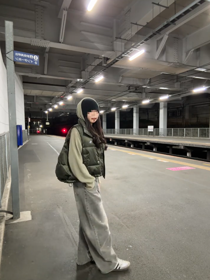 「lle.o6」ペイントカットデニムパンツ TK0094