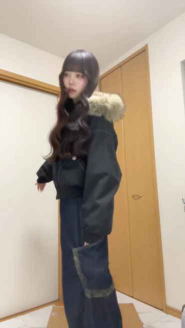 「yui_shirakawa」裏ボア付きエコダウンジャケット TK0346