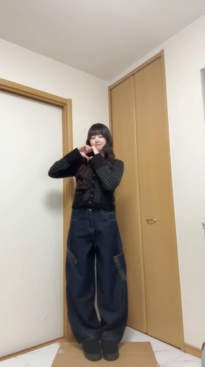 「yui_shirakawa」レオパードパッチパンツ TK0295