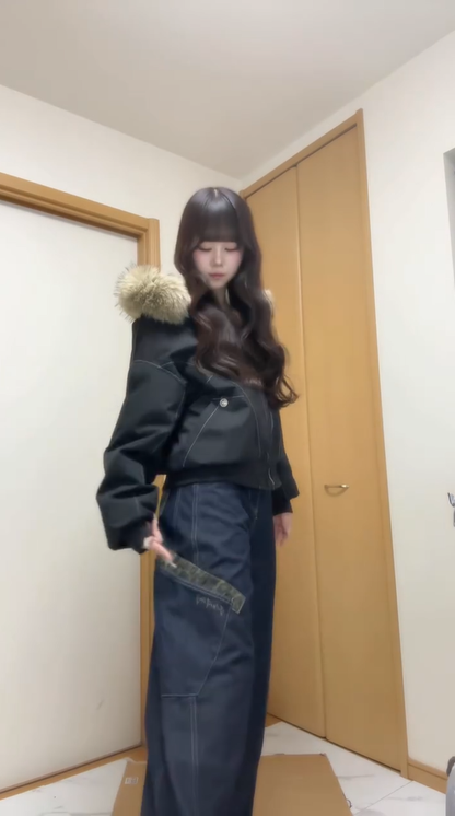 「yui_shirakawa」レオパードパッチパンツ TK0295