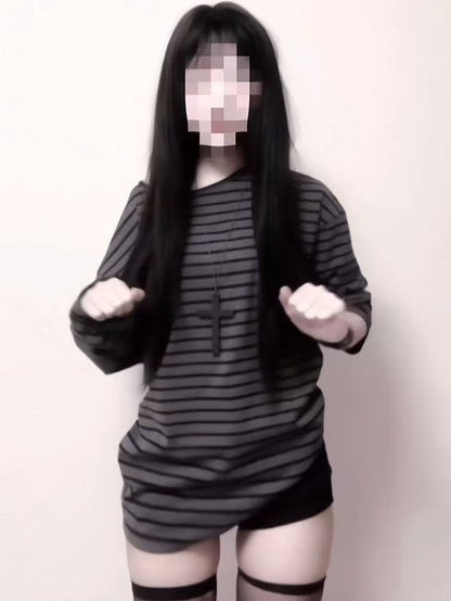 「__u3xy」ブラックタイトショートパンツ TK0258