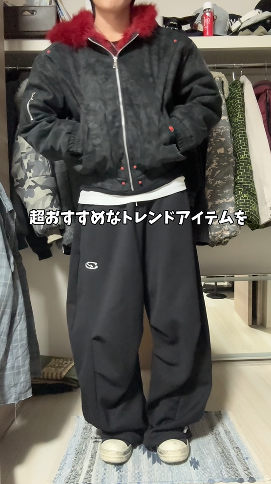 「kurubu.socks」バギースウェットパンツ TK0371