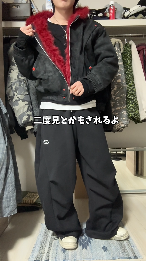 「kurubu.socks」バギースウェットパンツ TK0371