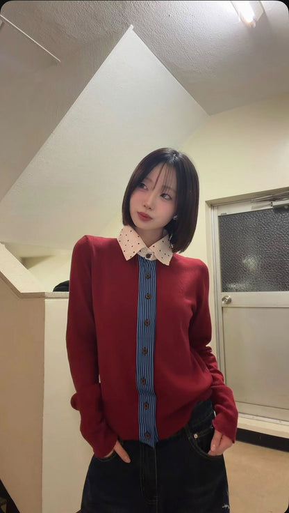 「imhina」ローズ刺繍デニムパンツ TK0268