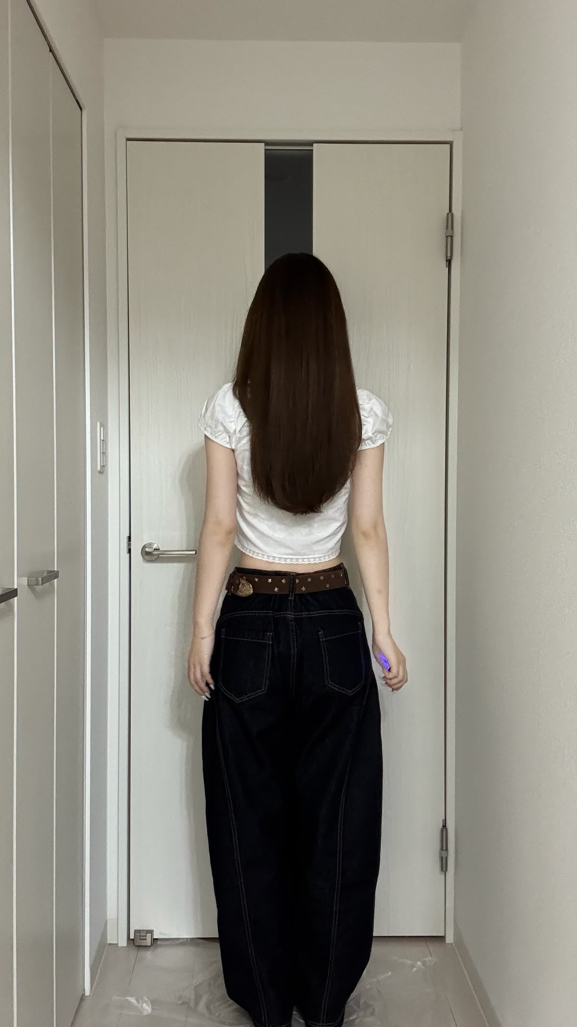「yuuka」レースフリルリボンショートトップス TK0572