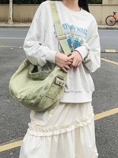 「3色展開/大容量」ウォッシュドトートバッグ BB001