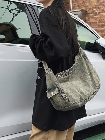 「3色展開/大容量」ウォッシュドトートバッグ BB001