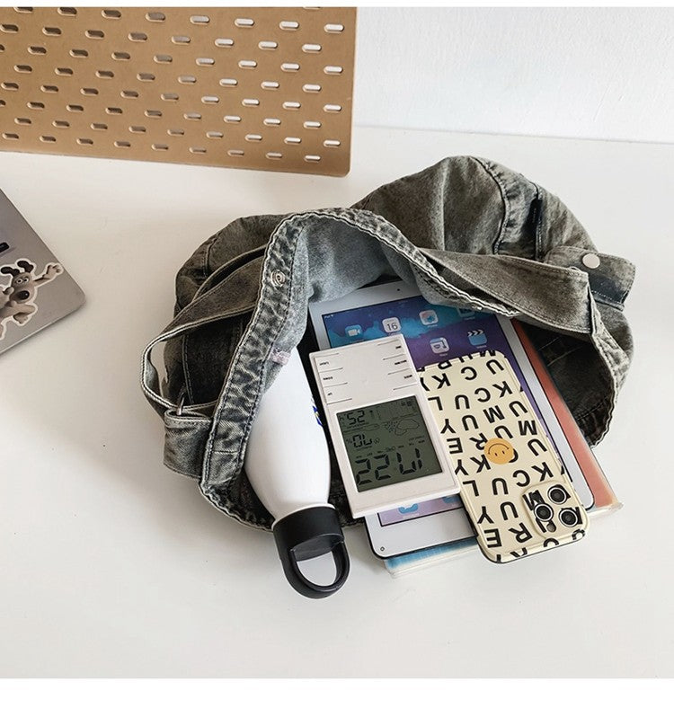 「3色展開/大容量」ウォッシュドトートバッグ BB001