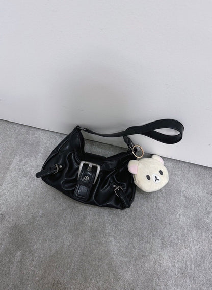 「evh1al4」バックルデザイン PUショルダーバッグ BB022