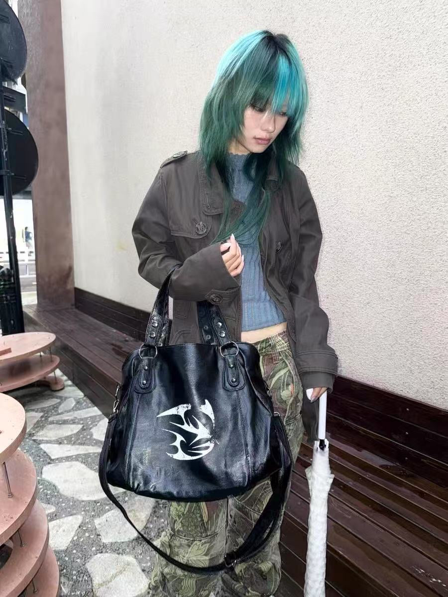 2WAYスタッズハンドバッグ BB034