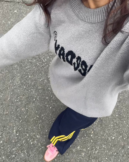 「aino__nk8」ストライプバルーンスウェットパンツ TK0296