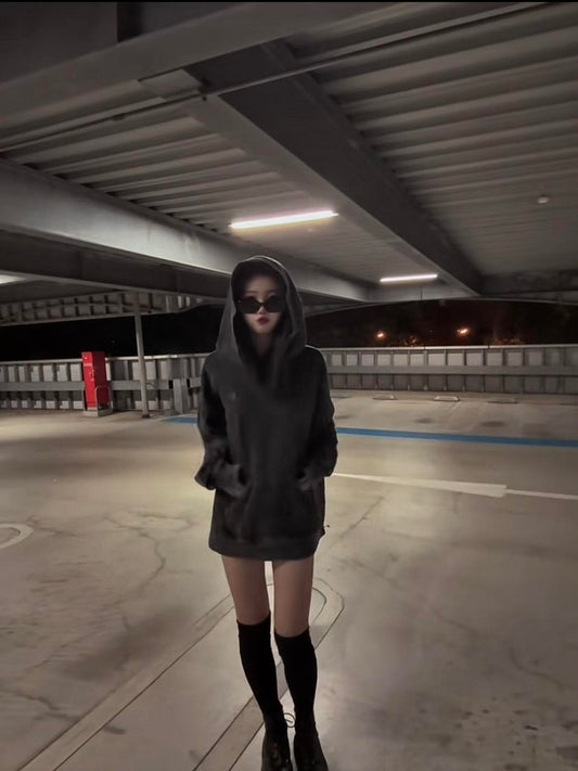 「lle.o6」ゴシックロゴ ウォッシュパーカー TK0312