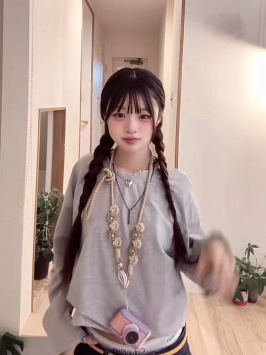 「si5si8」リラックスフィットロンシャツ TK0281