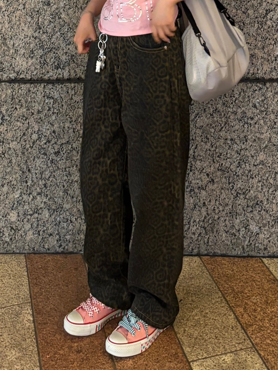 「k30」レオパードバルーンパンツ TK0153