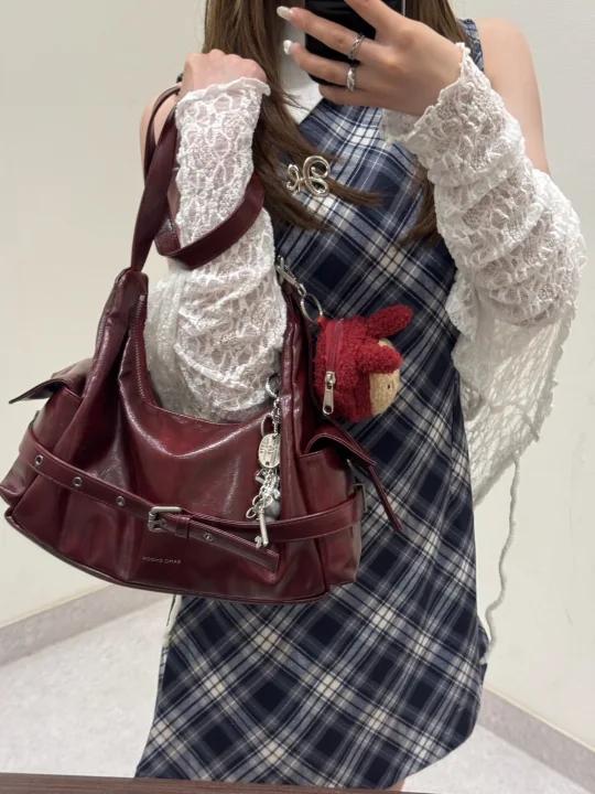 「k30」ノースリーブチェックPOLOワンピース TK0249