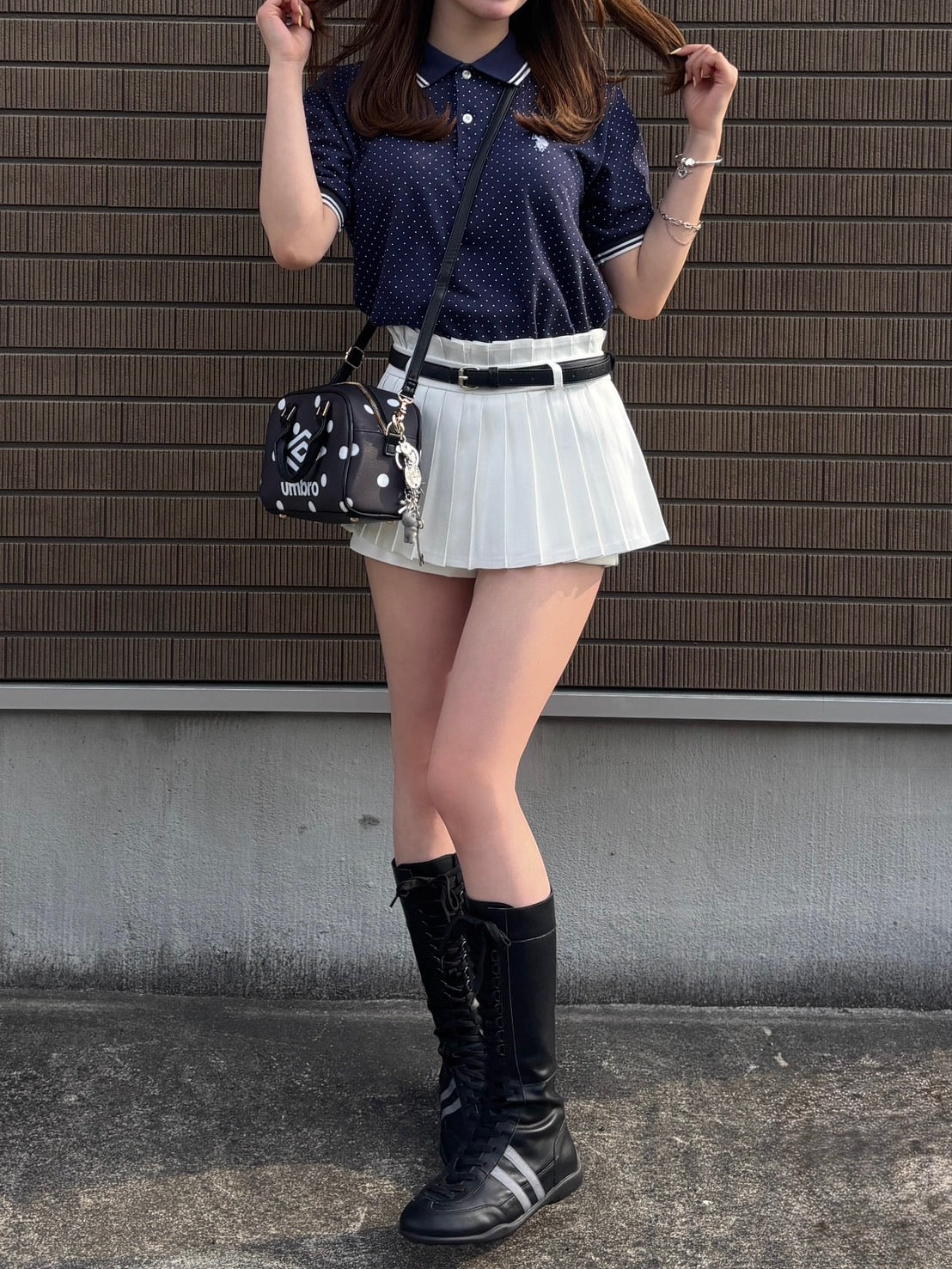 「k30」プリーツミニスカート TK0318