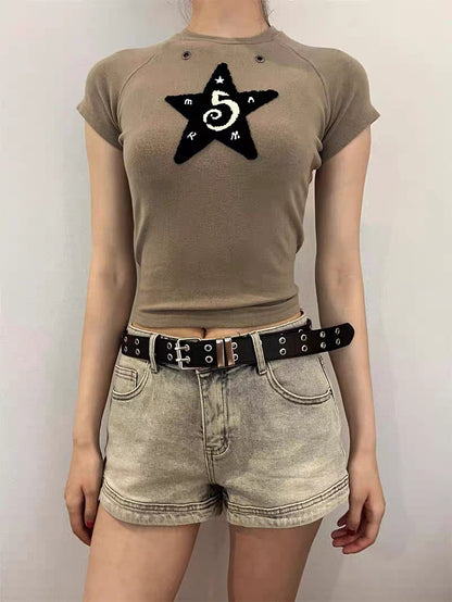 「デニムコーデの必須アクセ」ブラックダブルホールレザーベルト SP0034