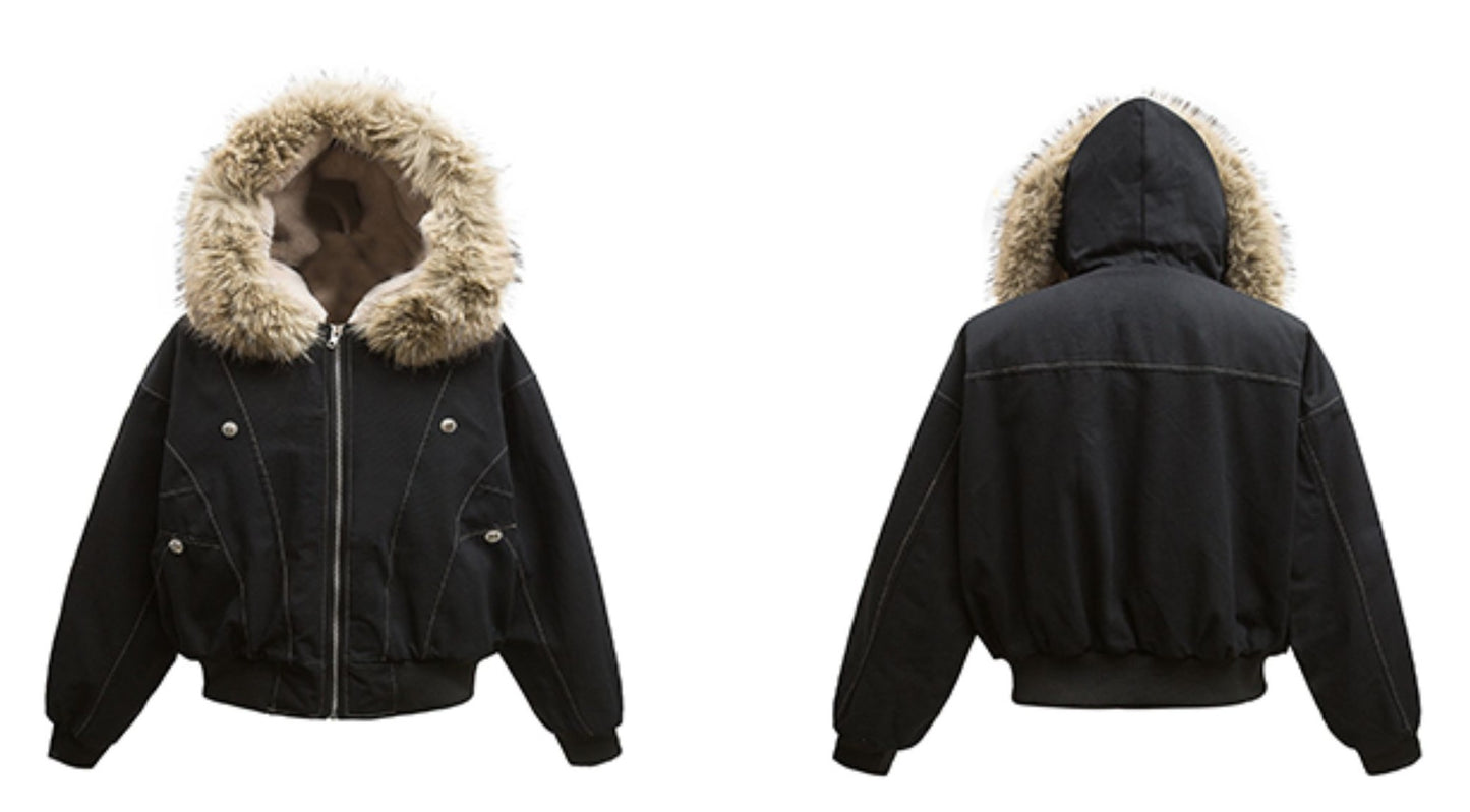 裏ボア付きエコダウンジャケット TK0346