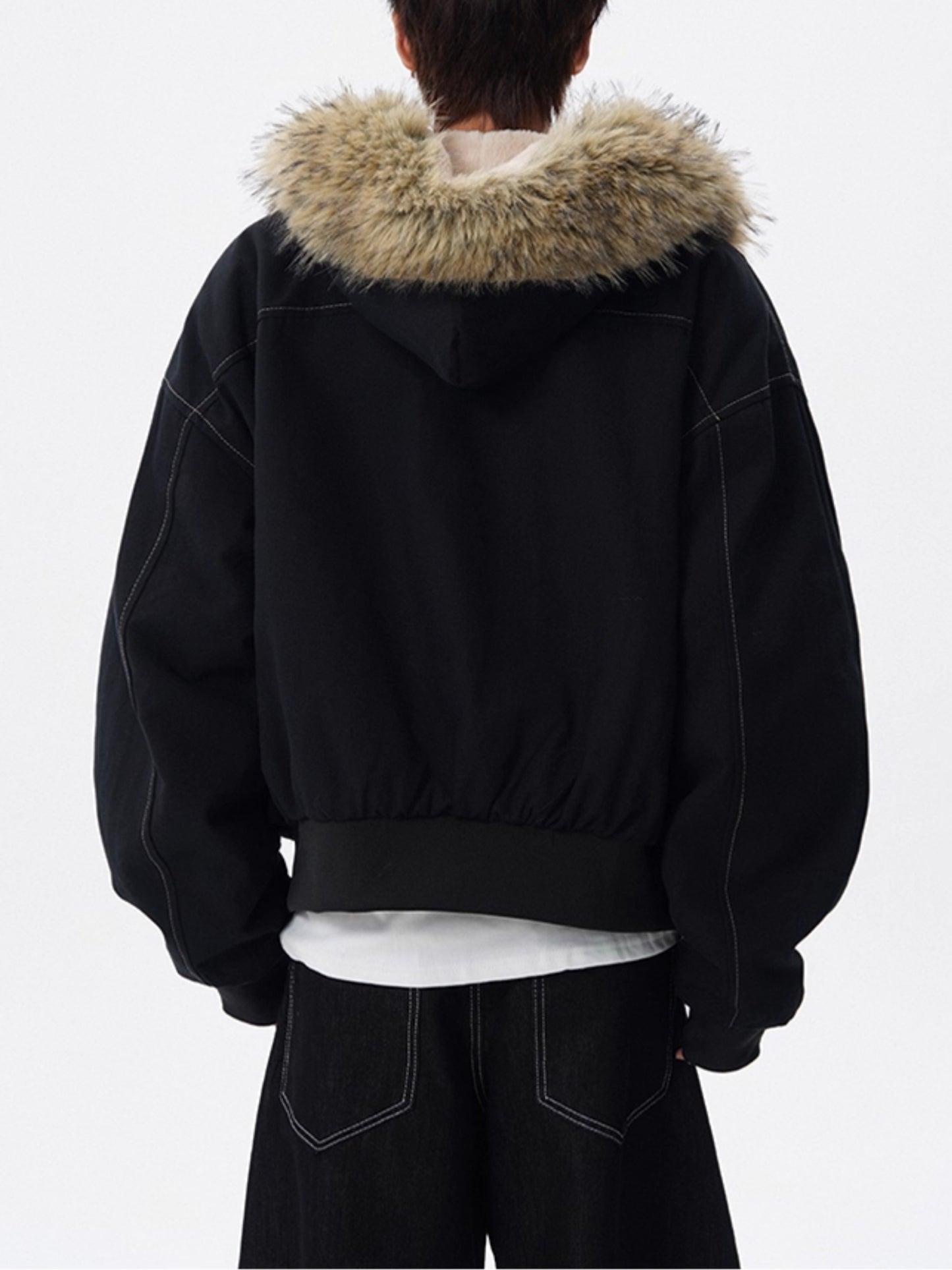 裏ボア付きエコダウンジャケット TK0346